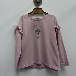 Zara Kids Long Sleeve Tee in Lavender